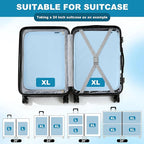 Compression Packing Cubes for Travel Essentials, 2 Pack Expandable Travel Cubes - Image 5