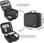 MATEIN Cable Organizer Bag, Waterproof Travel Electronic Storage, Shockproof - Image 2