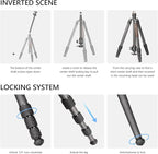 Portable Travel Tripod, Carbon Fiber Camera Tripod - Image 3