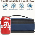 FlowFly Small Insulated Lunch box Portable Soft Bag Mini Cooler Thermal Meal - Image 2