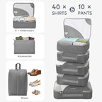 ALL INCLUDED 10 Set Durable Packing Cubes - Image 4