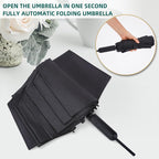 Folding Umbrella Anti-UV Compact Durable Folding Umbrella Auto Open Close - Image 9