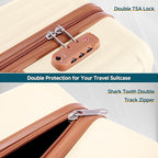 Hoteel 20Inch Luggage 3-piece Set, 360° Universal Suitcases - Image 4