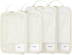 ECOHUB 4 Set /6 Set Packing Cubes by ECOHUB