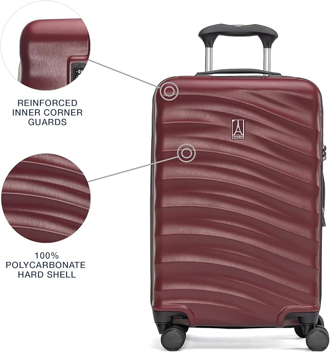 Travelpro Maxlite Air V2 Hardside Expandable Carry on Luggage, 8 Spinner Wheels - Image 3