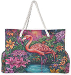 senya Large Beach Bags Totes Canvas Tote Shoulder Bag Soft Wave Water Resistant - Image 2