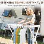 10 Pack Foldable Travel Hangers - Image 7