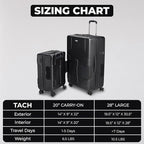 Tach V3.1 Hard Shell 2 Piece Luggage Set - Image 4