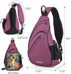 mixi Sling Bag Men Backpack Unisex One Shoulder Bag Hiking Travel Backpack - Image 2
