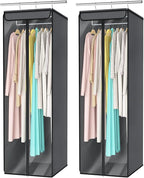 Univivi Garment Bags for Hanging Clothes, Large Clothes Storage Bags Closet by Univivi