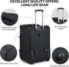 Hanke Large Expandable checked Luggage Suitcases - Image 8