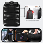ZINMARK Slim Expandable 15 15.6 16 Inch Laptop Backpack Anti Theft Travel - Image 5