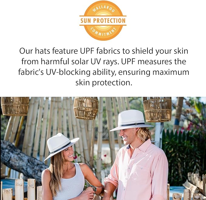 Wallaroo Hat Company – Women’s Petite Catalina Sun Hat – Wide Brim, Natural - Image 9
