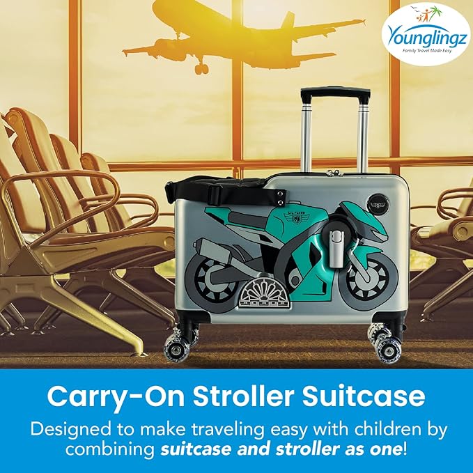 Younglingz LIL FLYER GO Version 2 Ride On Suitcase - Image 2