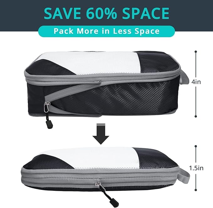 7 Set Compression Packing Cubes - Image 2