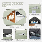 Travel Duffel Bag, Sports Tote Gym Bag, Shoulder Weekender Overnight Bag - Image 6