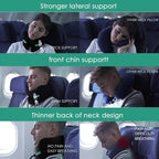 GOLDORANGE Travel Pillows for Sleeping Airplane Neck Chin Head Support Memory - Image 5