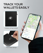 Mens Wallet Card Holder for AirTag: Smart Wallet Compatible - Image 5