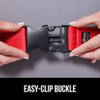 GORILLA GRIP Heavy Duty 4 Pack Adjustable Luggage Straps - Image 7