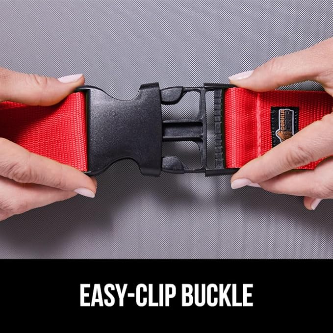 GORILLA GRIP Heavy Duty 8 Pack Adjustable Luggage Straps - Image 7