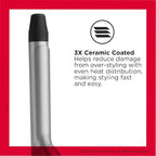 Revlon Perfect Heat Triple Ceramic Curling Iron | For Silky Smooth Tight Curls (3/4 in)
