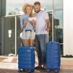 24 Inch Luggage with Spinner Wheels, Hard Shell Suitcase, Lightweight PP - Image 9