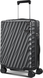 Luggage sets with Spinner Wheels, PC Hard Shell Travel Luggage, Carry On by Unknown
