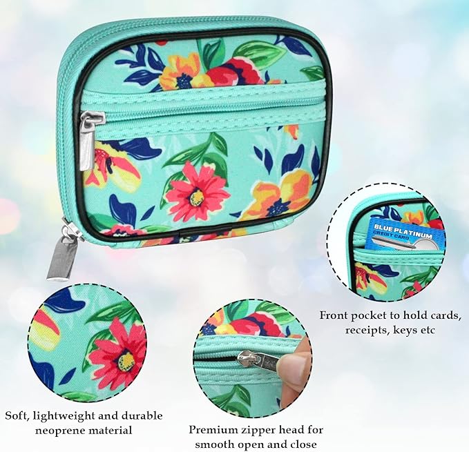 Serfeymi Weekly Travel Pill Organizer Pill Case - Image 3