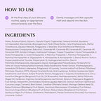 Bakuchiol Plumping Capsule Cream – Retinol Alternative Moisturizer for Firming and Pore Care with 99% Pure Bakuchiol, 5 Types of Collagen & Ceramide Complex, 1.69 fl.oz / 50ml