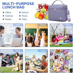 NOL Natural Organic Lifestyle Insulated Lunch Bags - Image 8
