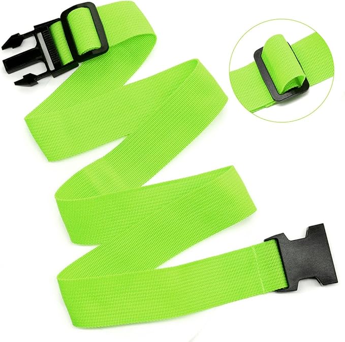2Pack Add Bag Luggag Straps for Carry On Bag, Adjustable Suitcase Belt Add Bag - Image 2