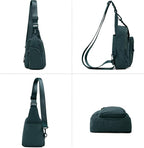 ODODOS Daily Sling Bag with Adjustable Straps Crossbody Chest Bag Lightweight - Image 5