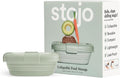 STOJO Collapsible Sandwich Box – 24oz, Reusable Food Storage Container by stojo