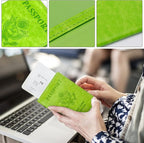 TIGARI Passport Holder for Travel Women Men, PU Leather Passport Wallet Cover - Image 3