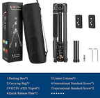 77" Aluminum Camera Tripods & Monopods, Victiv Compact Travel Tripod - Image 8