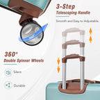 Merax Luggage Set 2 Piece Suitcase Set - Image 4