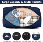 Weekender Bag for Women, Travel Duffel Bag Carry On Overnight Bag - Image 4