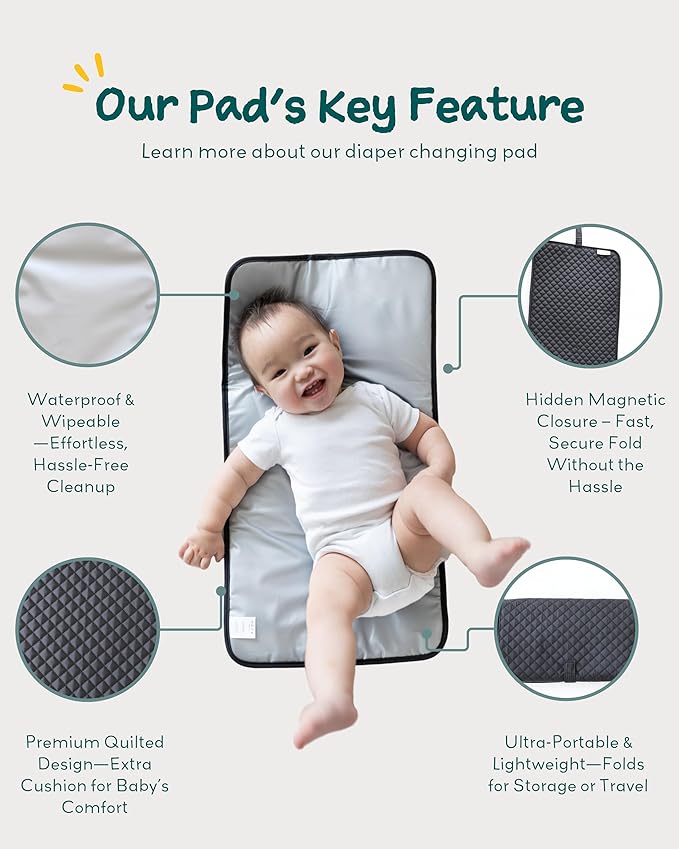 Diaper Changing Pad Portable - Image 3