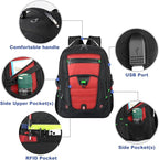 Z-MGKISS 18.4-19 Inch Extra Large Laptop Backpack, Travel Backpack - Image 4