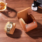 Homde Travel Watch Box Leather: Traveling Case - Image 9