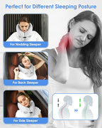 Travel Pillow, Neck Pillow Airplane, Plane Pillow Memory Foam Travel Neck Pillow - Image 3