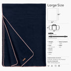 100% Wool Blanket, Military Wool Blanket, Sporting Events, Survival Kits - Image 5