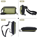 Electronics Organizer Tech Travel Pouch – Waterproof Nylon Diamond Quilted & - Image 5