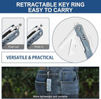 NexTool Mini Sailor S11 Keychain Multitool, 11-in-1 Compact EDC Pliers - Image 3