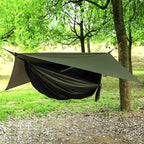 Camping Hammock with Rain Fly Tarp and Mosquito Net with Tree Straps，1/2 Person - Image 7