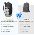 BALEINE 120L Laundry Bag Backpack, 900D Oxford Fabric Large Travel Laundry Bags - Image 5