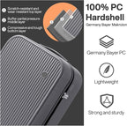 mixi 24 Inch Checked Luggage PC Hardshell Suitcases - Image 5
