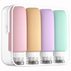 Travel Bottles for Toiletries, Large 6oz Travel Size Containers, BPA Free Leak by Mrsdry
