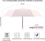 BAODINI Small UV Protection Travel Umbrella Compact - Image 6