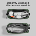 tomtoc Electronics Organizer Travel Case Performance, Water Resistant Bag Cable - Image 5